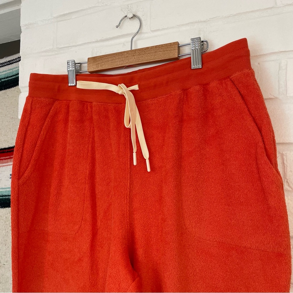 Outerknown Terri-cloth Sweatpants Women’s Size Large NWT Jogger Style Organic - Picture 2 of 12